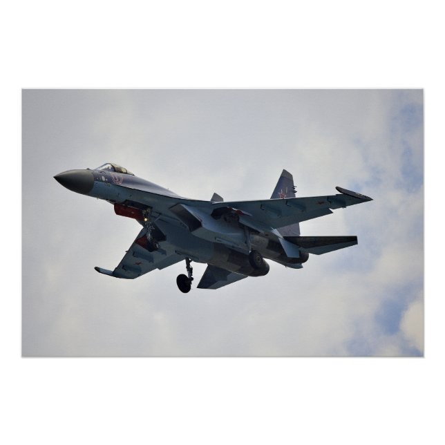 Sukhoi Su-35S Poster (Vorderseite)