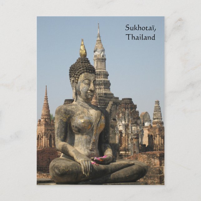 Sukhotaï, Thailand Postkarte (Vorderseite)