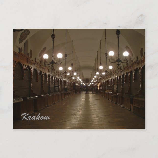 Sukiennice Postkarte (Vorderseite)