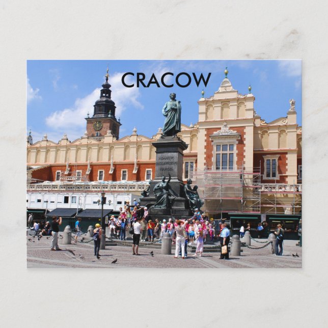 Sukiennice Postkarte (Vorderseite)