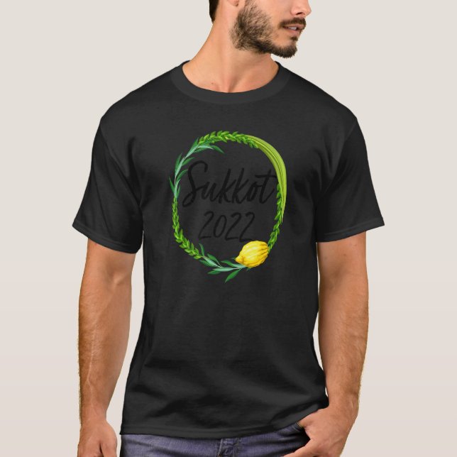 Sukkot 2022 Fest T-Shirt (Vorderseite)