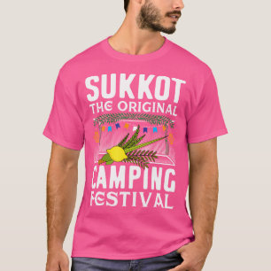 Sukkot Das Camping Festival Sukkah Juden T-Shirt