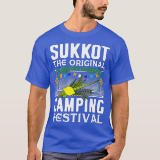 Sukkot Das Camping Festival Sukkah Juden T-Shirt