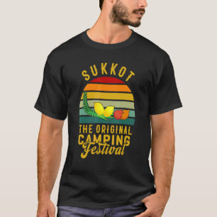 Sukkot Das Ursprüngliche Camping-Festival Sukkah L T-Shirt