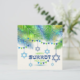 Sukkot Day Gruß Einladung