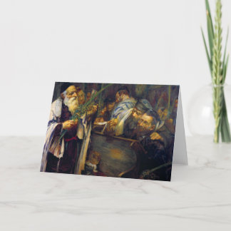 SUKKOT durch Leopold Pilichowski - 1895 Karte