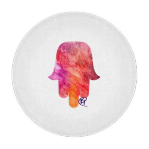 Sukkot Hamsa Art Schneidebrett