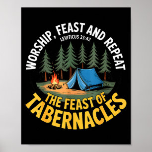 Sukkot _ Hebräisch israelitische Feiertage _ Fest  Poster