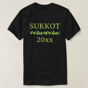 Sukkot individuell mit Jahr T-Shirt