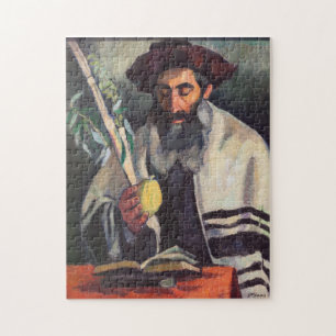 Sukkot - Malerei von Paula Gans - unterzeichnet Puzzle