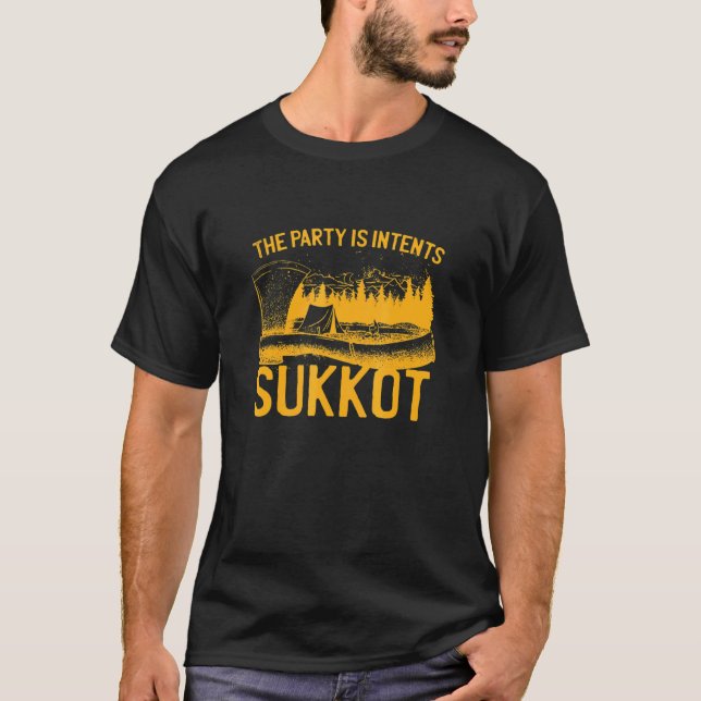 SUKKOT The Party is Intents 11 T-Shirt (Vorderseite)