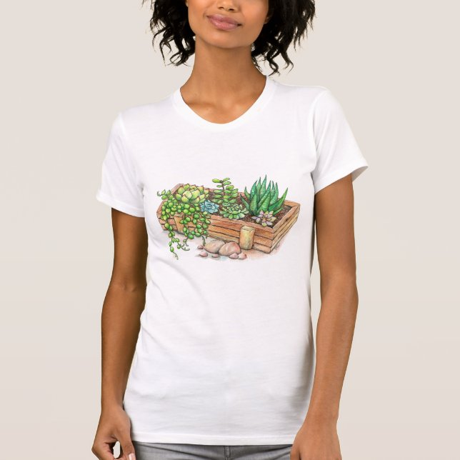 Sukkuläre Planterbox T-Shirt (Vorderseite)