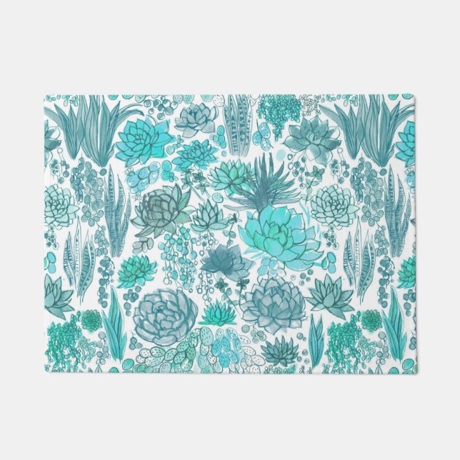 Sukkulärer Garten Fußmatte (Vorderseite)