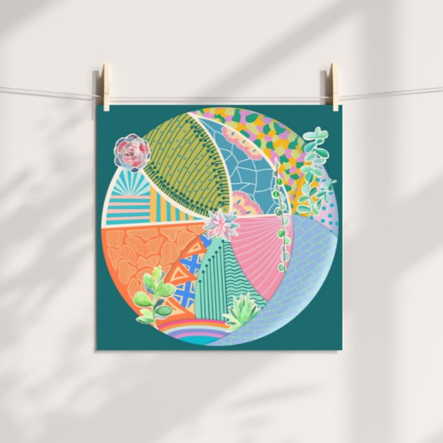 Sukkulärer Garten Poster (Von Creator hochgeladen)