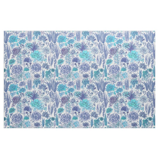 Sukkulärer Garten Stoff (Fat Quarter (45,7 x 55,9 cm))