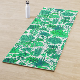 Sukkulärer Garten Yogamatte