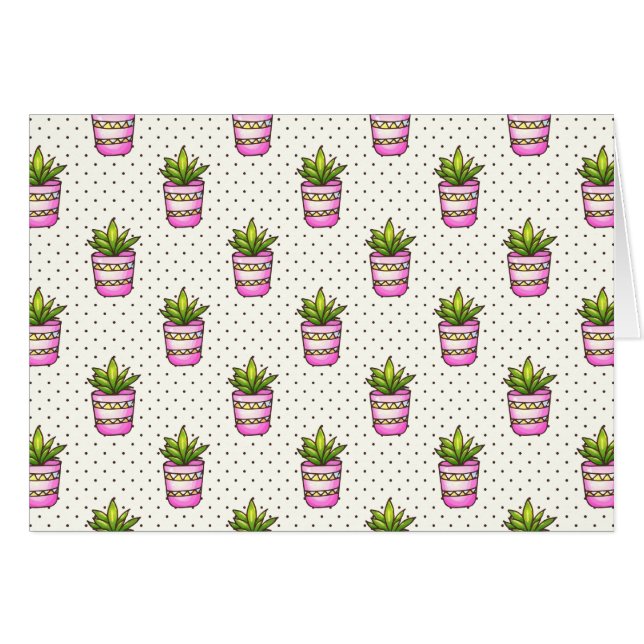 Sukkuläres Polka-Dot-Muster (Vorderseite (Horizontal))