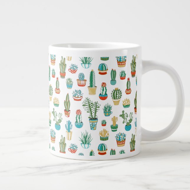 Sukkulationsmuster Jumbo-Tasse (Rechts)
