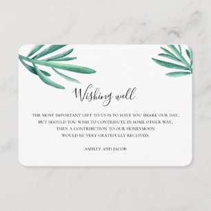 Sukkulen wollen gut. Hochzeit im Sommer. Karte ein