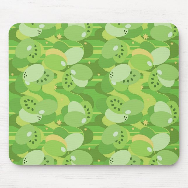 Sukkulent Green Mousepad (Vorne)