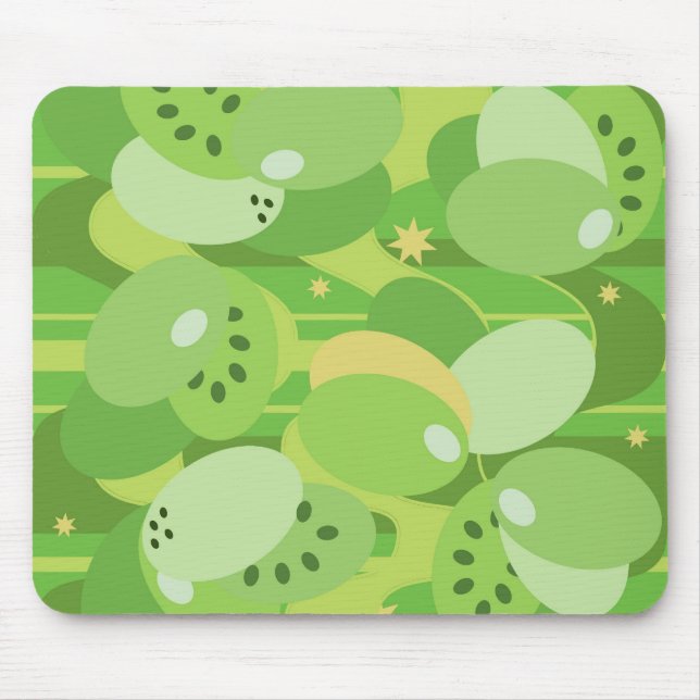 Sukkulent Green Mousepad (Vorne)
