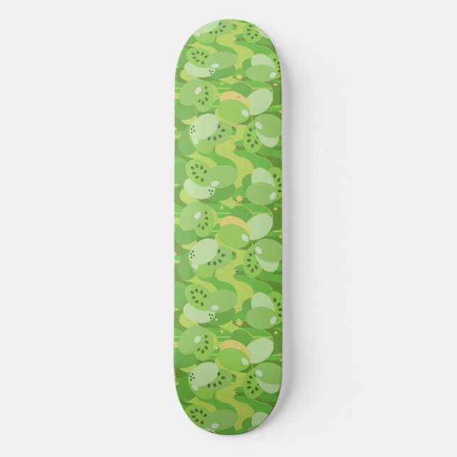 Sukkulent Green Skateboard (Vorderseite)
