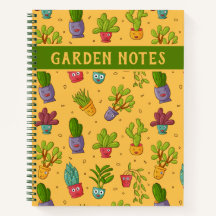 Sukkulent, Kaktus, Desert-Notebook