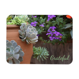 Sukkulent Lover Dankbarkeit Magnet