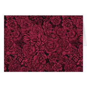 Sukkulente in Viva Magenta - Farbe des Jahres 2023