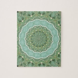 Sukkulente Mandala Puzzle