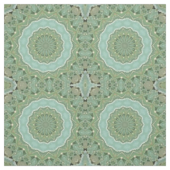 Sukkulente Mandala Stoff (Muster)