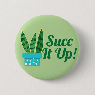 Sukkulente Schlange Pflanze Succulent It Up Button