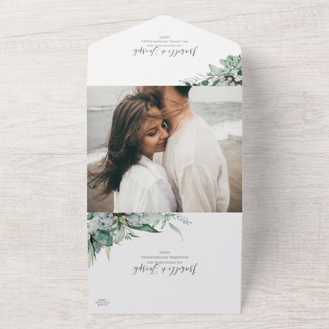 Sukkulente Vegetation | Foto Siegel und Senden All In One Einladung (Außenbereich)