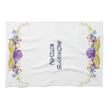 Sukkulente Wasserfarben Küche von Mommy