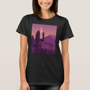 Sukkulente Wüste Pflanze Cacti Moonlight Cactus T-Shirt
