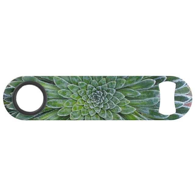 Sukkulente Wüste-Pflanze Speed Flaschenöffner (Rückseite Horizontal)