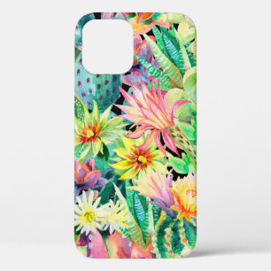 Sukkulenten- und Kaktusgartenmuster Case-Mate iPhone Hülle