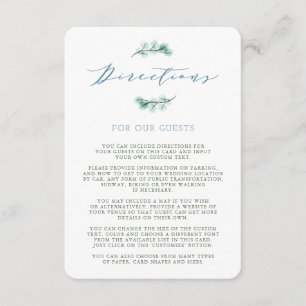 Sukkulenter Garten Hochzeitskarte Begleitkarte