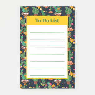 Sukkulenter Kaktus Post-it Klebezettel