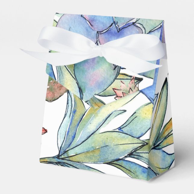 Sukkuline Geschenkschachtel (Vorderseite)