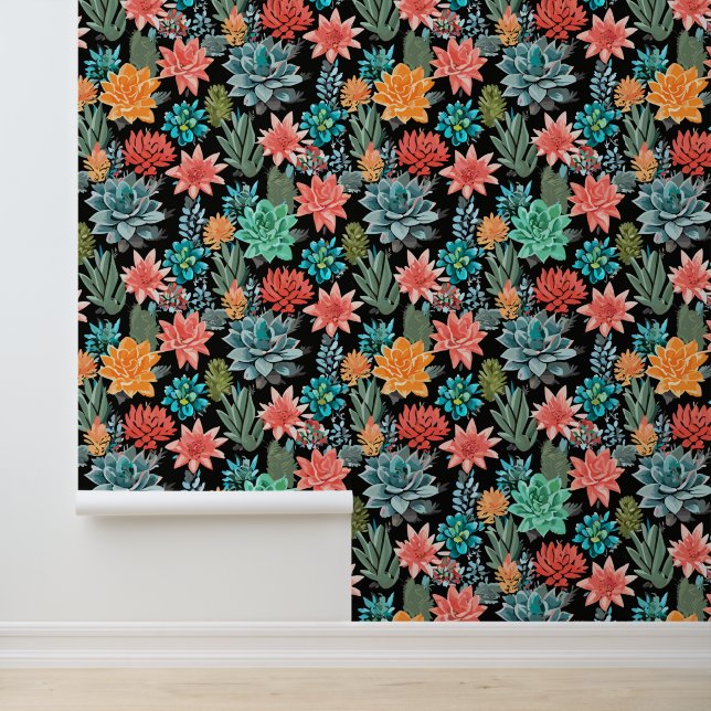 Sukkuline Tapete (Anwendung)