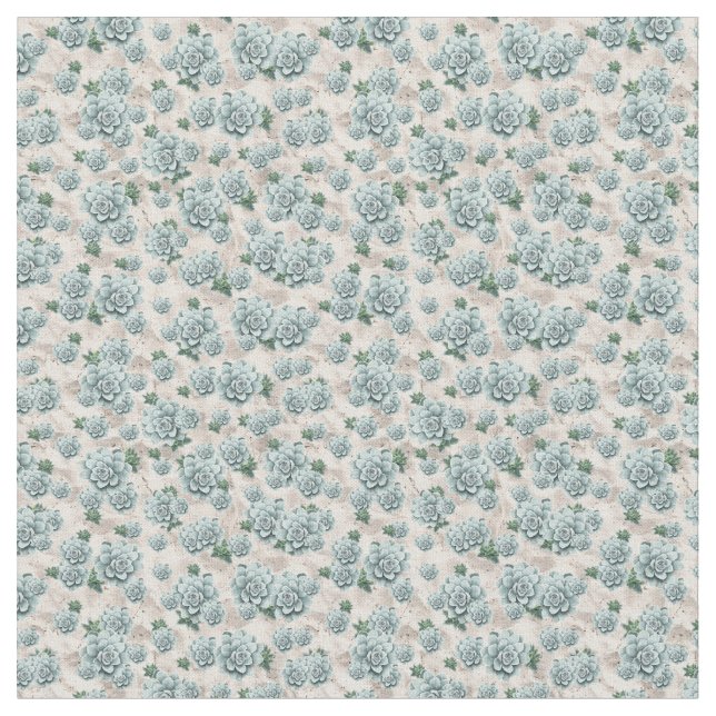 Sukkulturen im Strandmuster Stoff (Nahaufnahme)