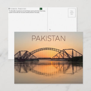 Sukkur, Pakistan Reise-Postkarte Postkarte