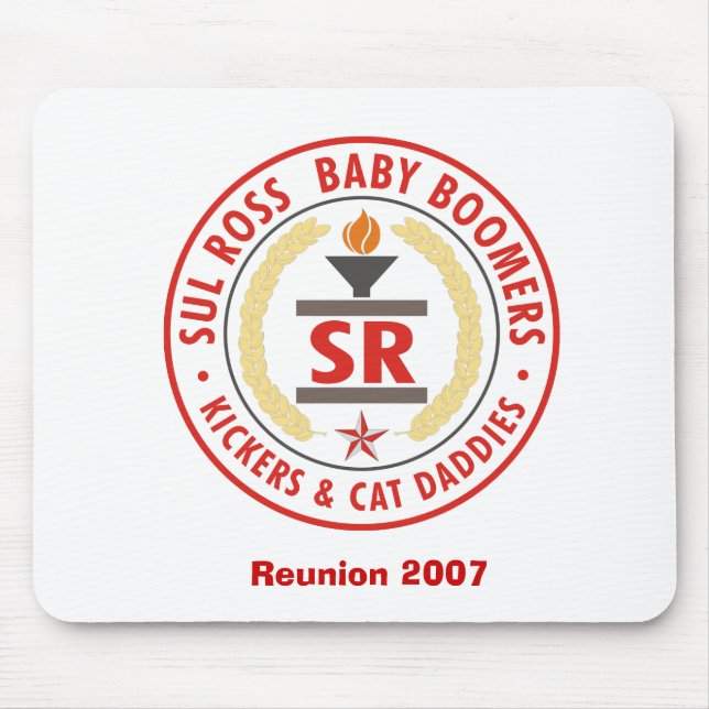 Sul Ross Babyboomer Mousepad (Vorne)