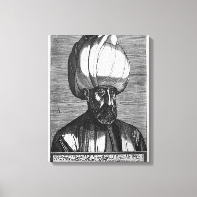 Suleiman der Großartige Leinwanddruck (Vorderseite)
