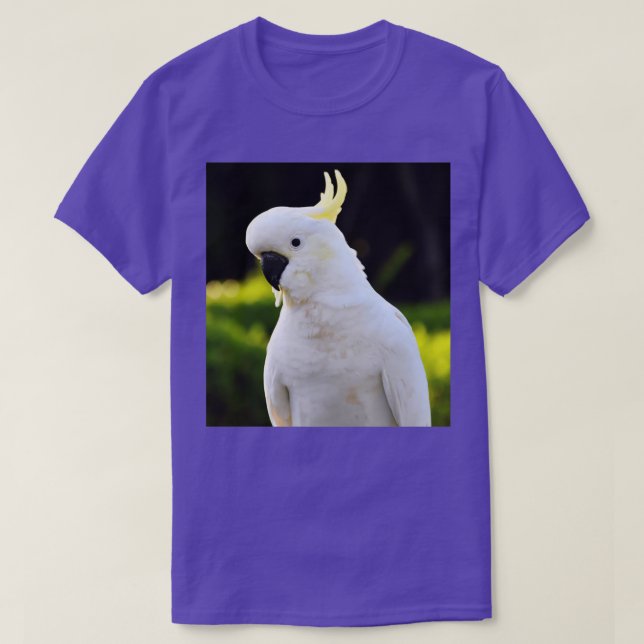 Sulfur-Crested-Cokatoo-Fotografie T-Shirt (Design vorne)