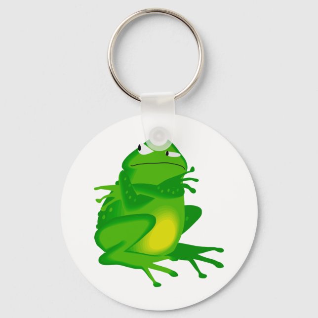 Sulking Frog Schlüsselanhänger (Vorderseite)