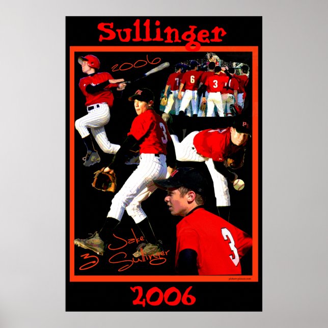 Sullinger Freshman Baseball Poster (Vorne)