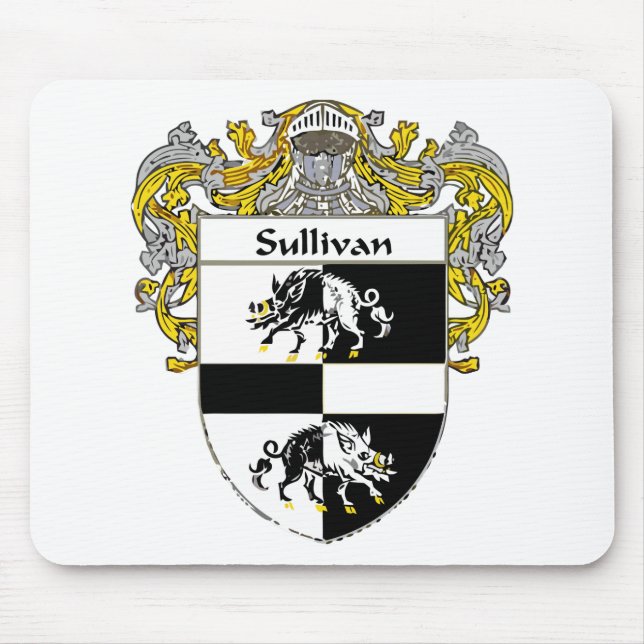 Sullivan-Coat-of-Arms-Mantled-300x300 Mousepad (Vorne)