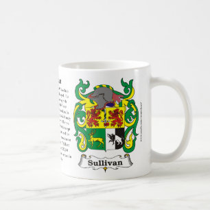Sullivan-Familien-Wappen Tasse